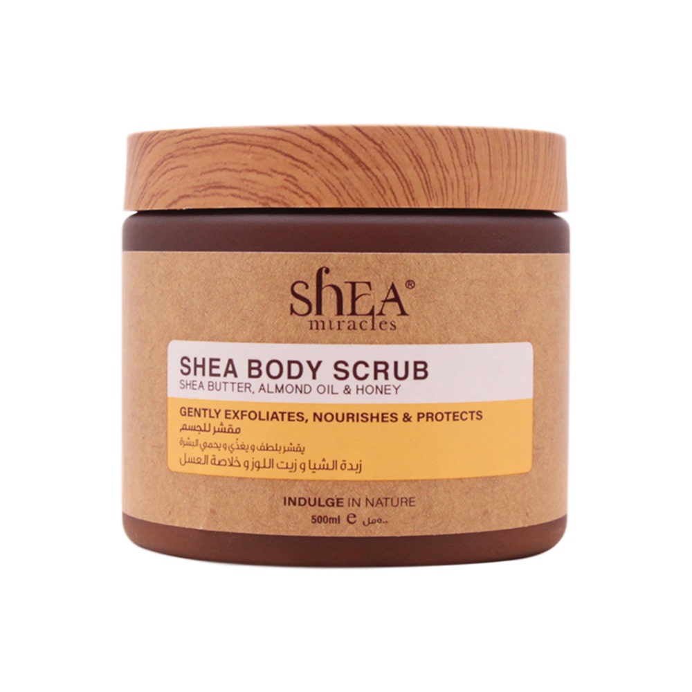 

Shea Miracles Body Scrub Almond Oil & Honey| 500 Ml - Women's Gold