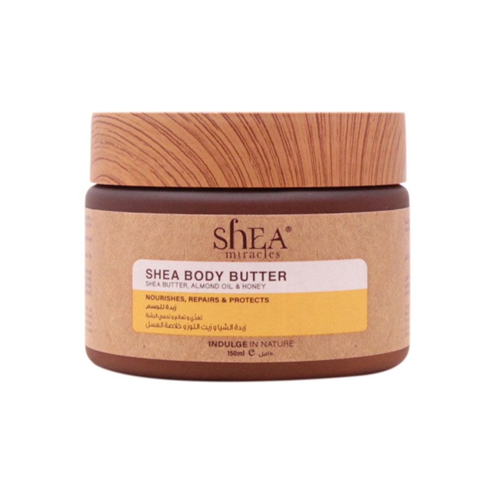 

Shea Miracles Body Butter Almond Oil And Honey| 150 Ml - Women's Gold
