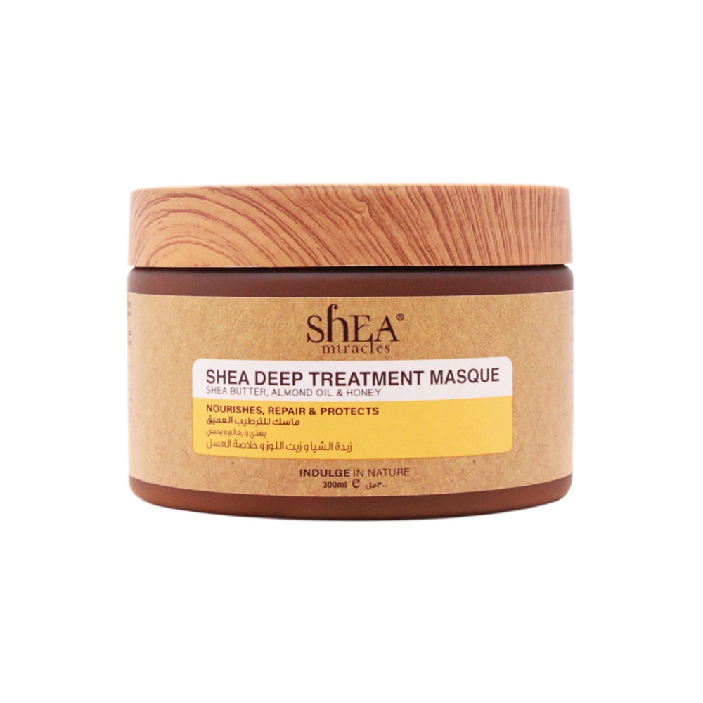 

Shea Miracles Hair Masque Almond Oil & Honey| 300 Ml - Women's Gold