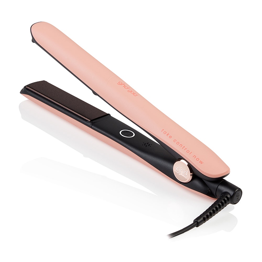 ghd Gold Hair Straightener | Pink Peach, Yellow orange